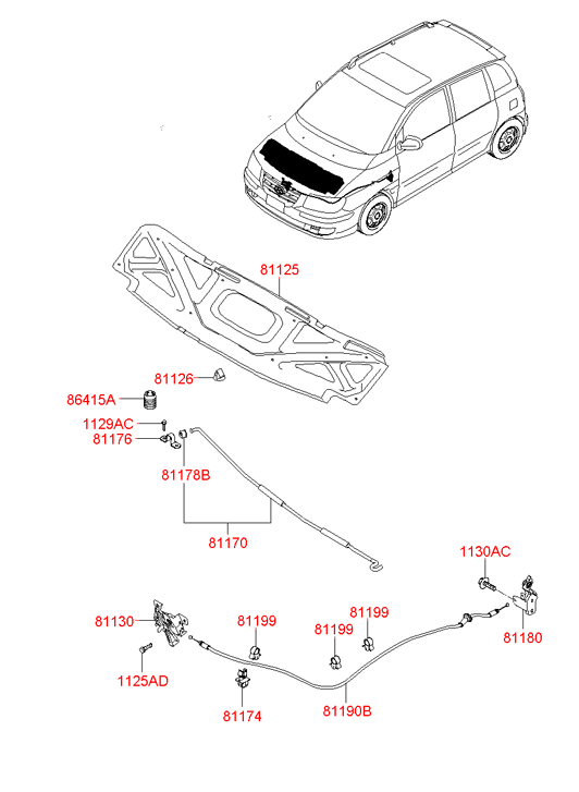 8117421010 HYUNDAI