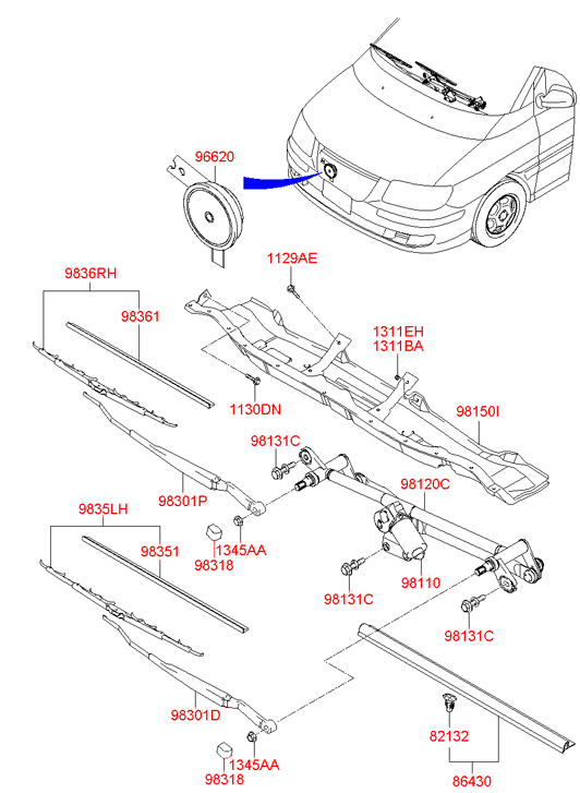 8313214000 HYUNDAI