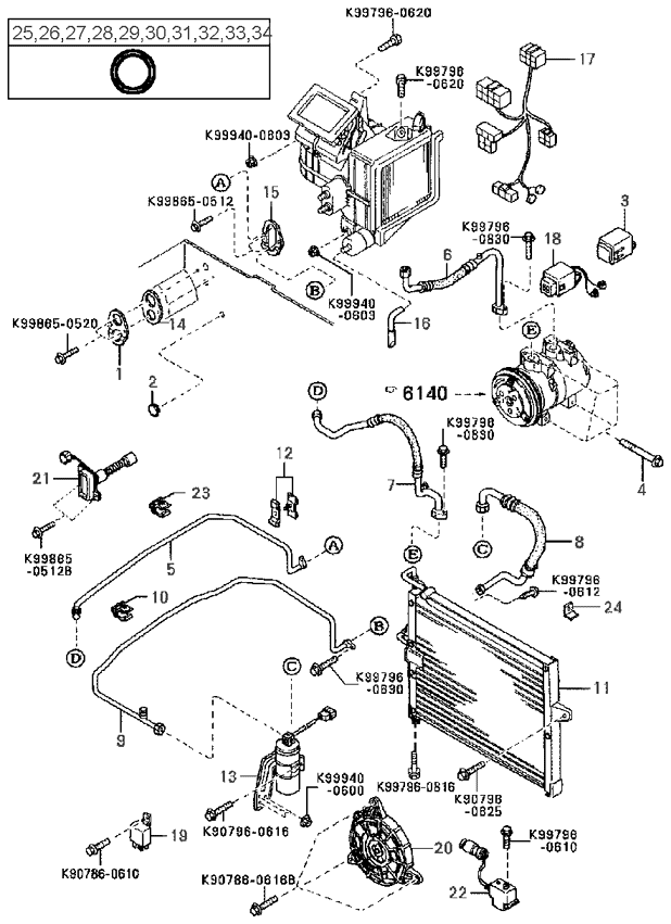 0K03B61459A KIA