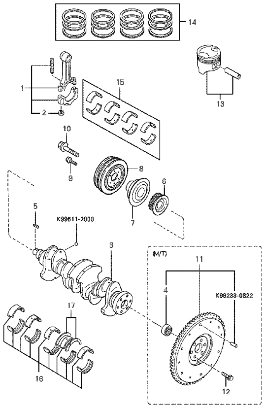 MB3C711400 KIA