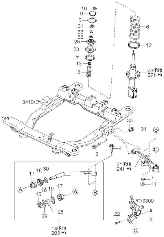 0K55C34011A KIA