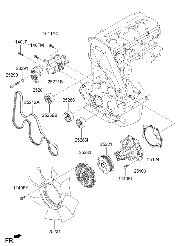 252864A030 KIA