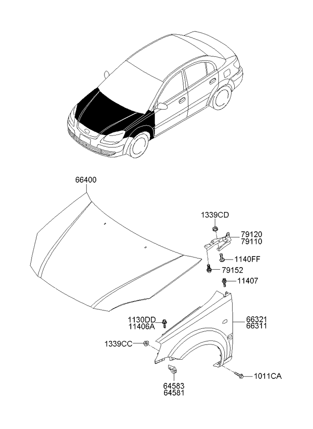 663111G350 KIA