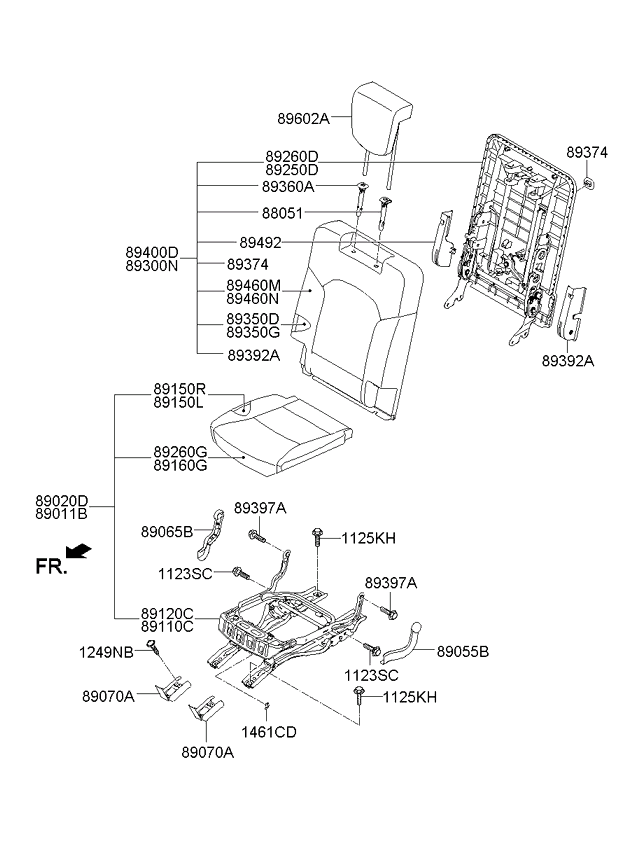 89460A4800J3A KIA