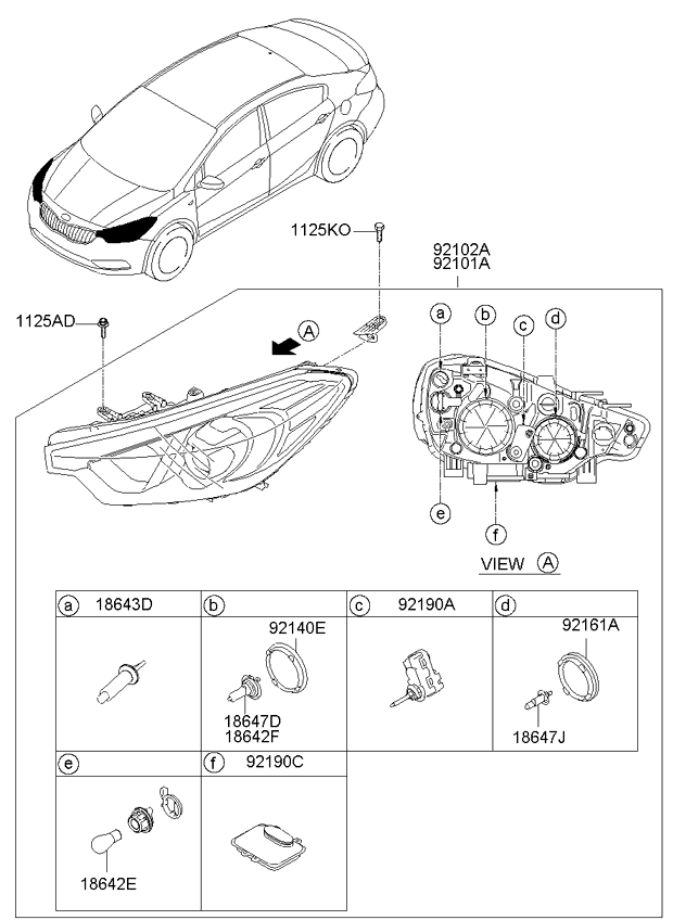 92190A7000 KIA