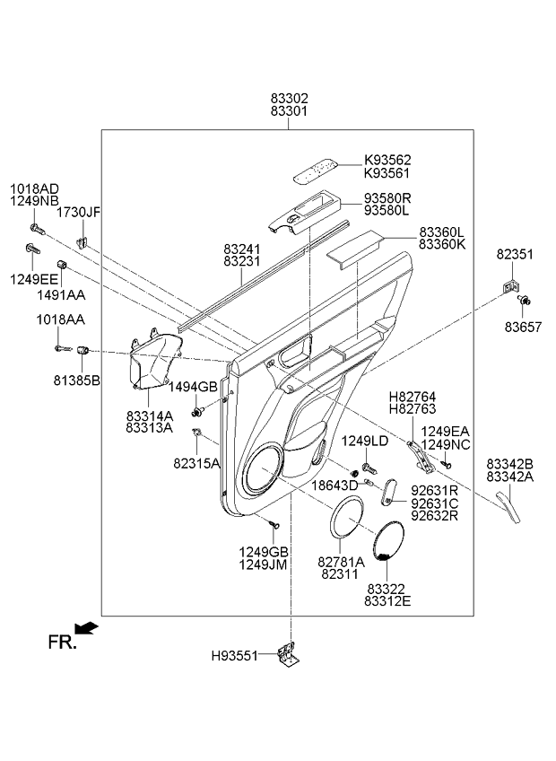 833013E0738I KIA