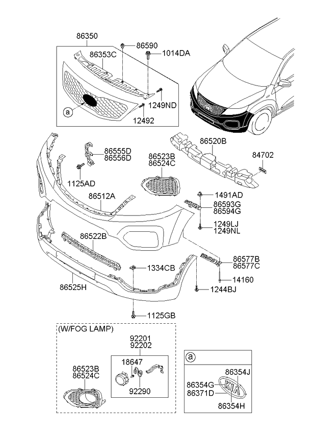 865112P010 KIA