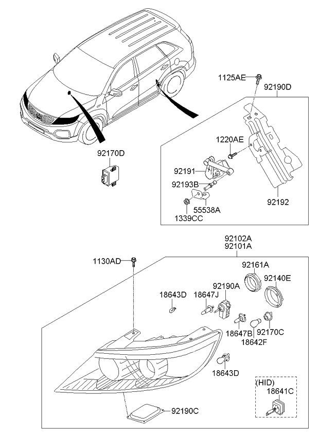 921902P090 KIA