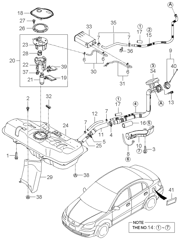 311121G000 KIA