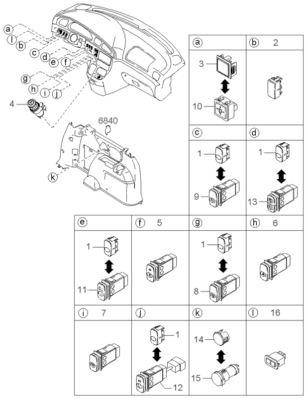 0K56A67540A KIA