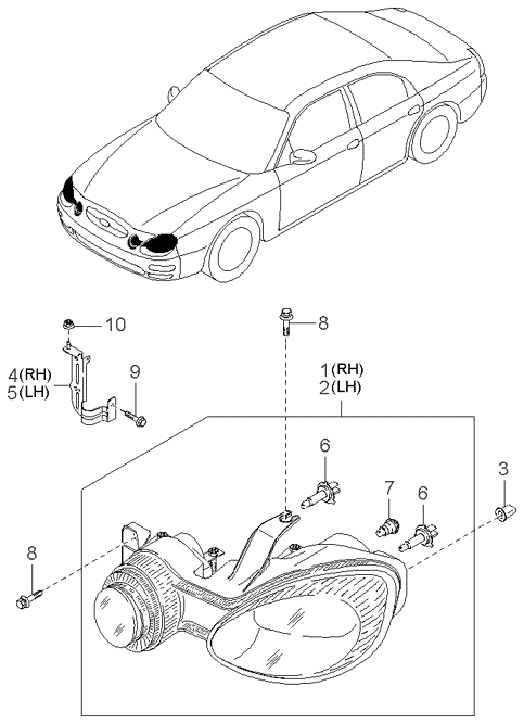 0K2B151030A KIA