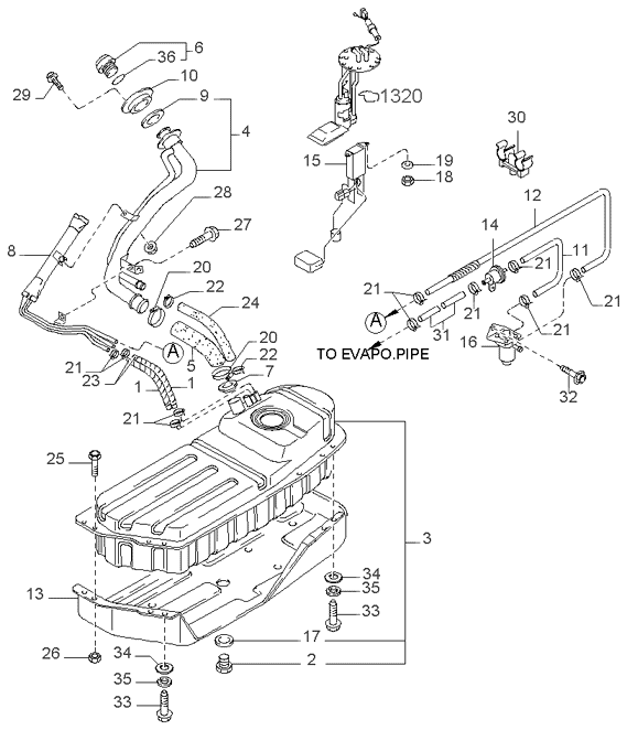 0K01960960C KIA