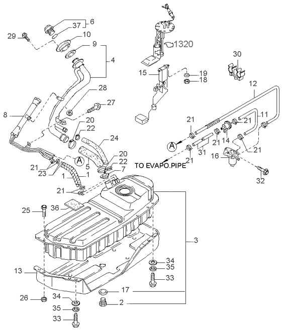 0K01260960D KIA