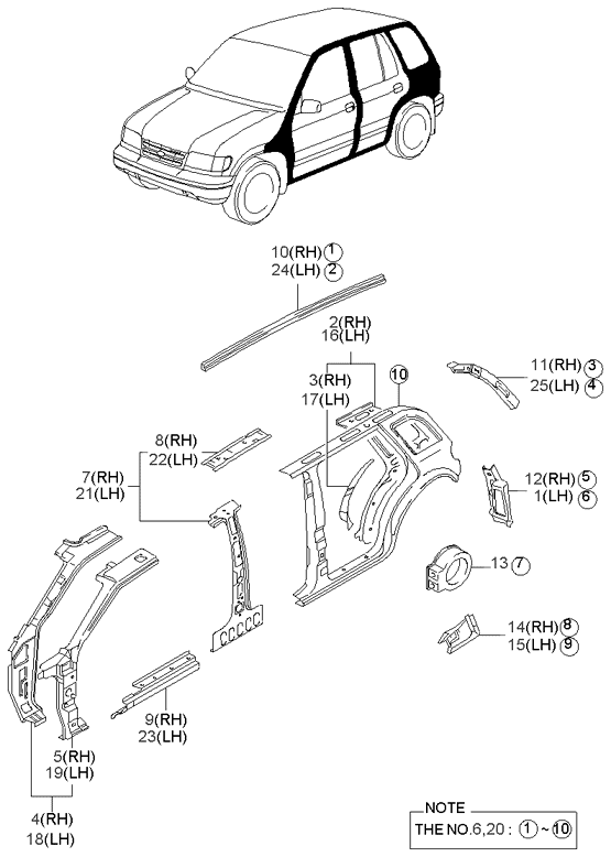 0K01F70200 KIA