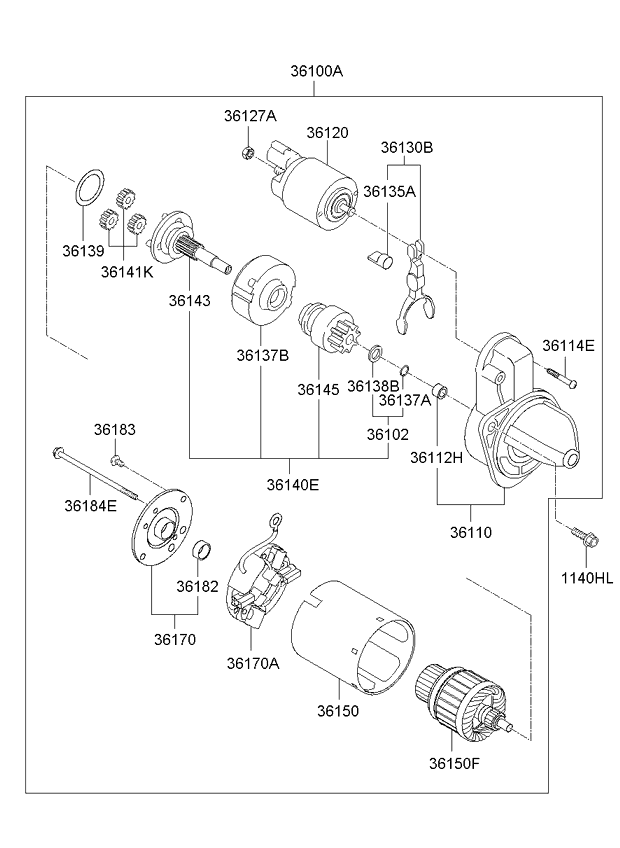 361452B600 KIA