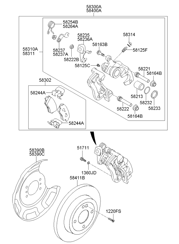 584110U300 KIA