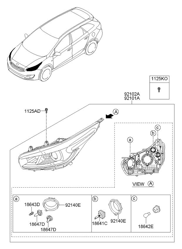 92190A2000 KIA