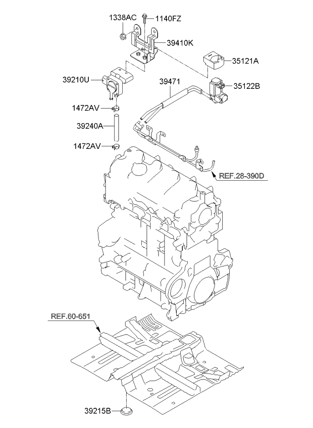 394004A400 KIA