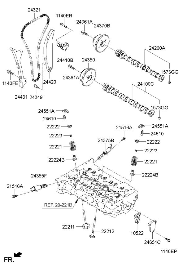 243702E200 KIA