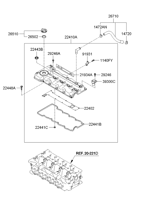 267102A650 KIA