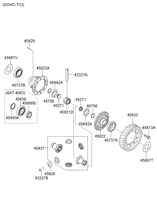 458113B600 KIA