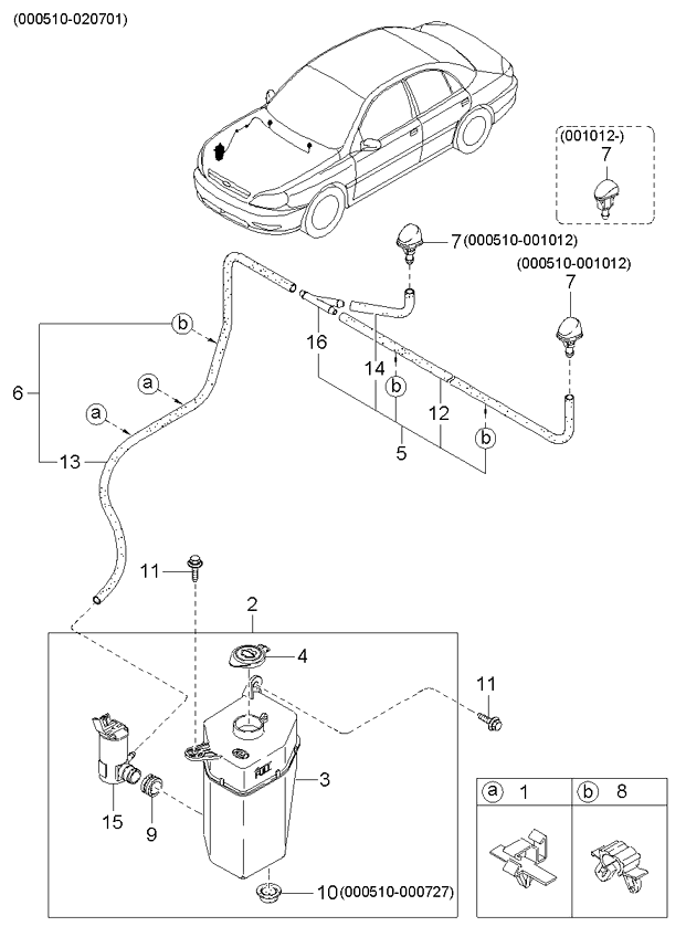 0K30A67500B KIA