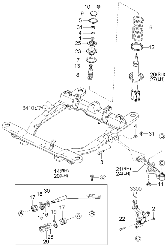 0K52Y34887A KIA