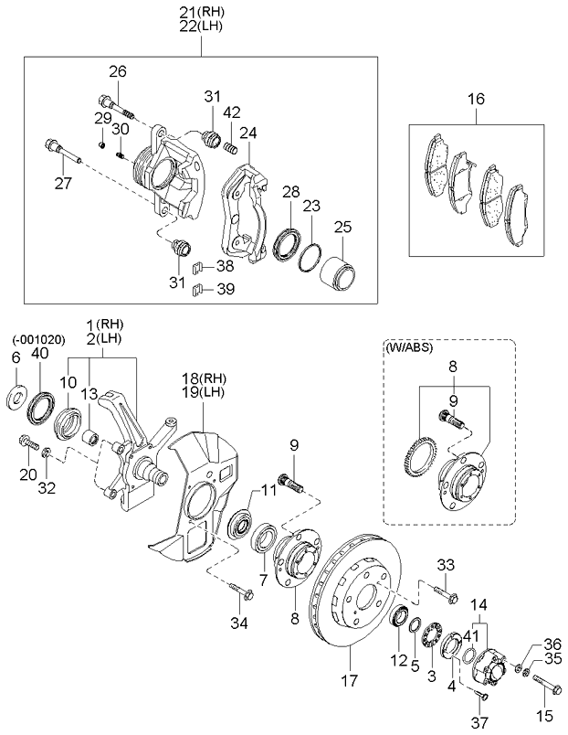 0K08233030D KIA