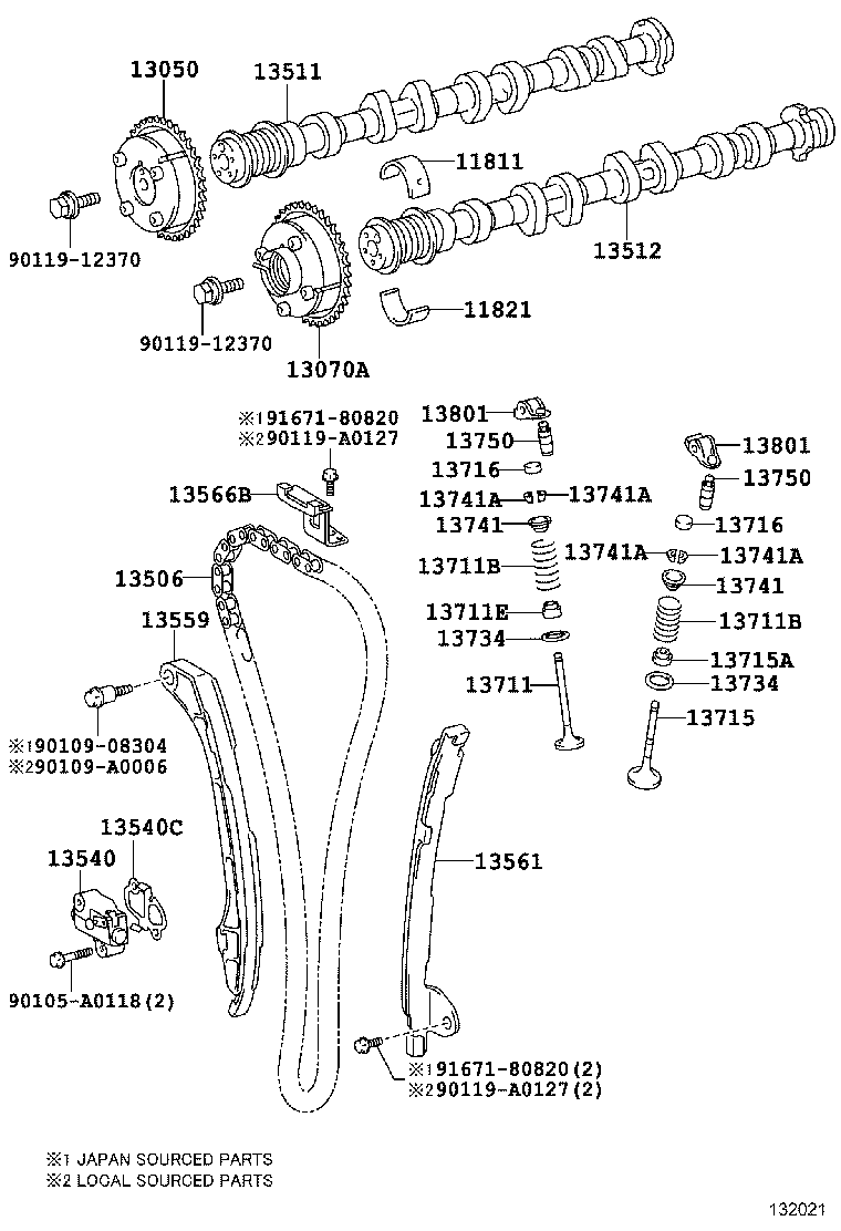 135610P010 TOYOTA