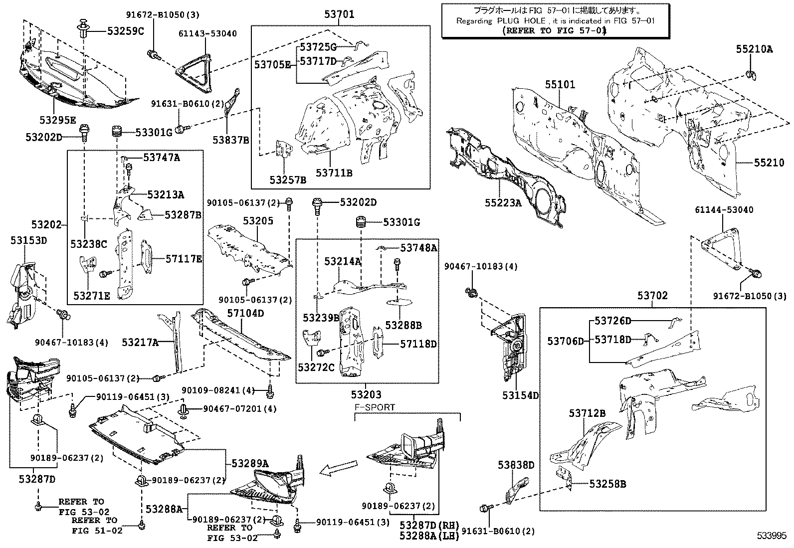 5370653040 TOYOTA