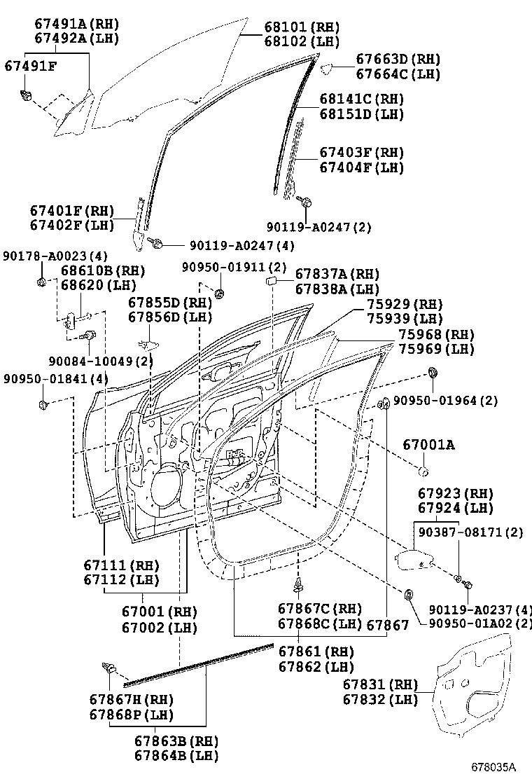 759390E030 TOYOTA