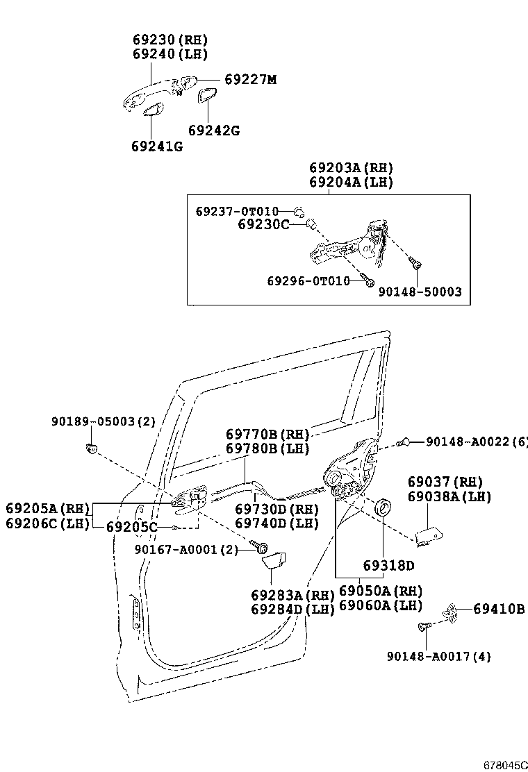 692040E030 TOYOTA