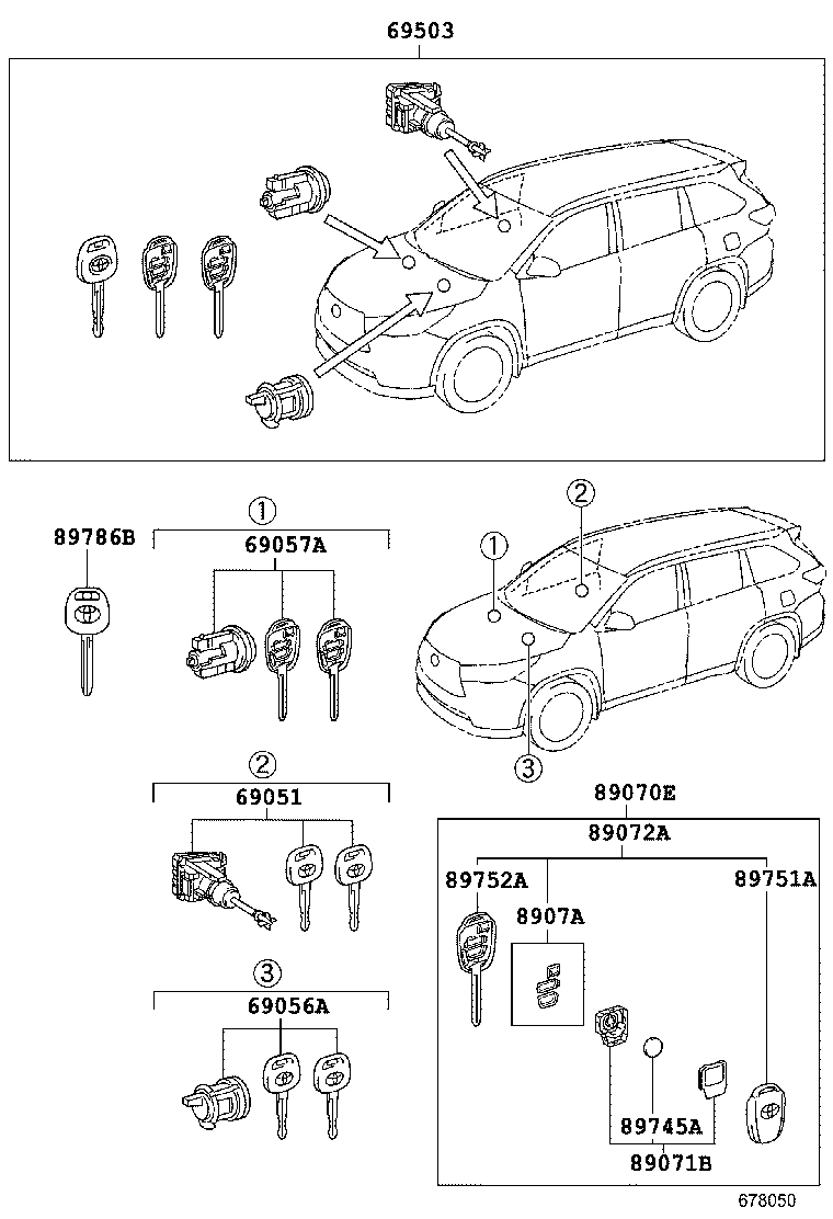 6905606040 TOYOTA