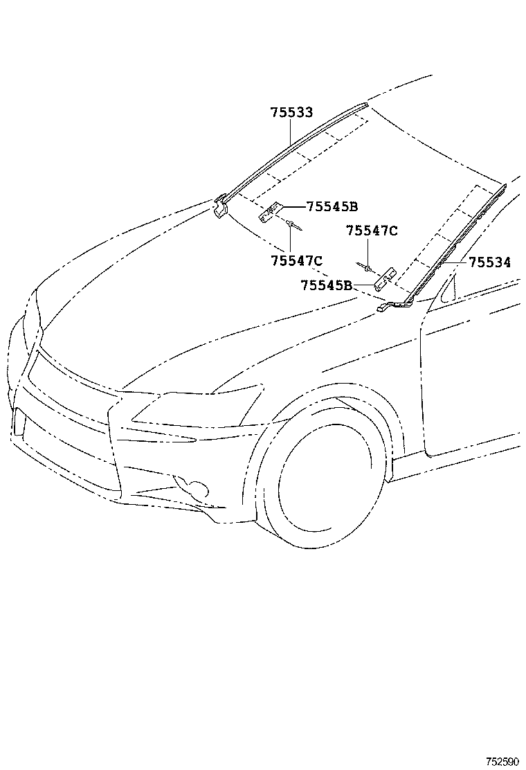 7555130510 TOYOTA