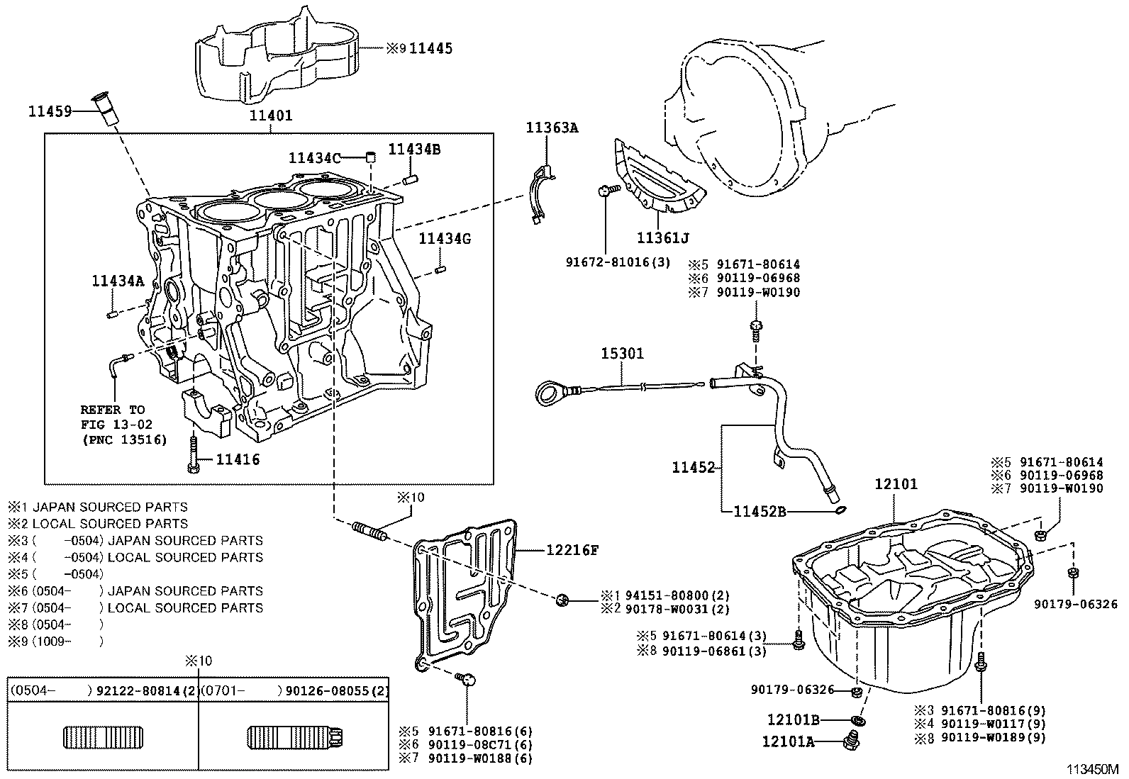 113630Q010 TOYOTA