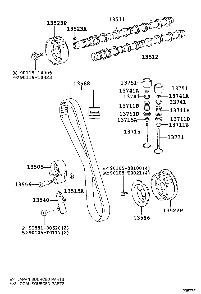 135560L010 TOYOTA