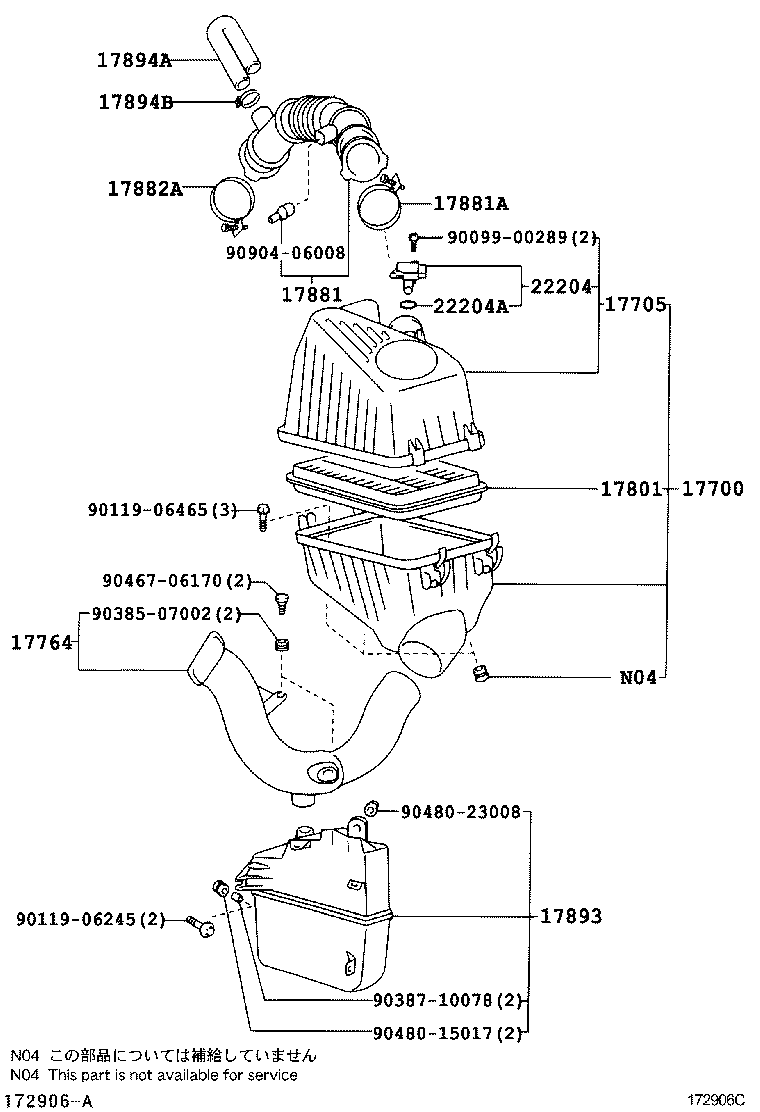 1789328030 TOYOTA