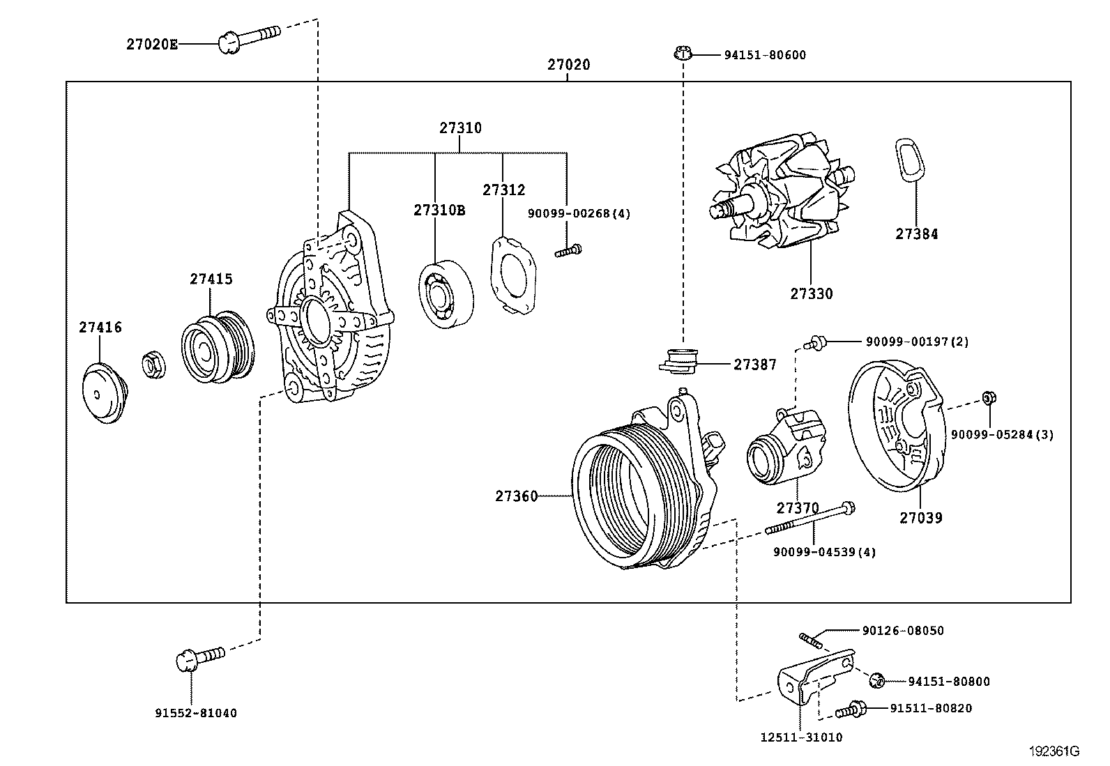 274150W010 TOYOTA