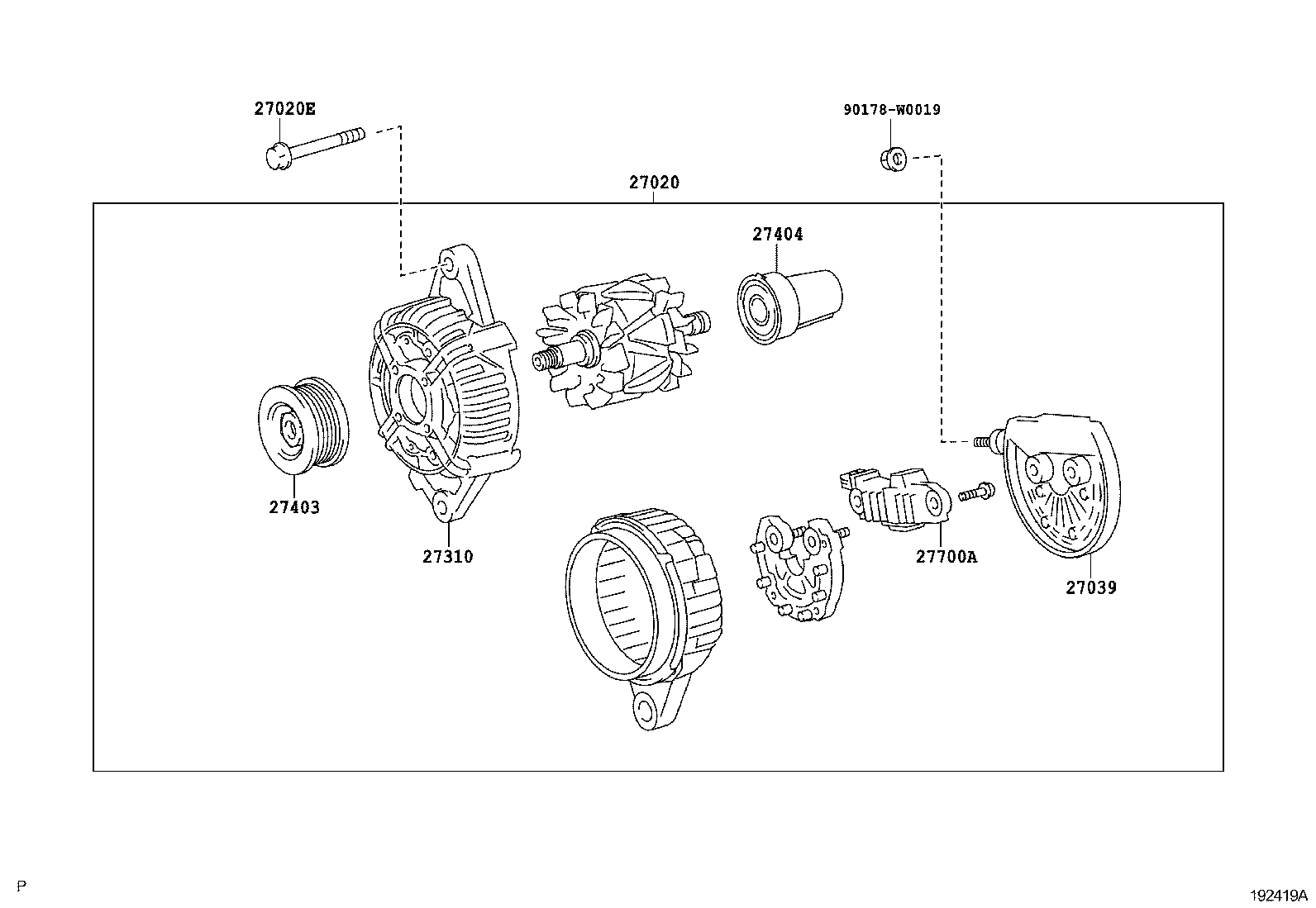 273870C020 TOYOTA