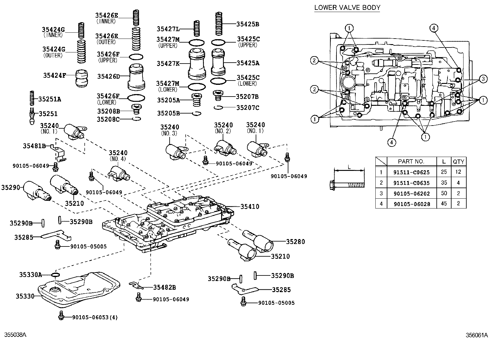 9050124038 TOYOTA