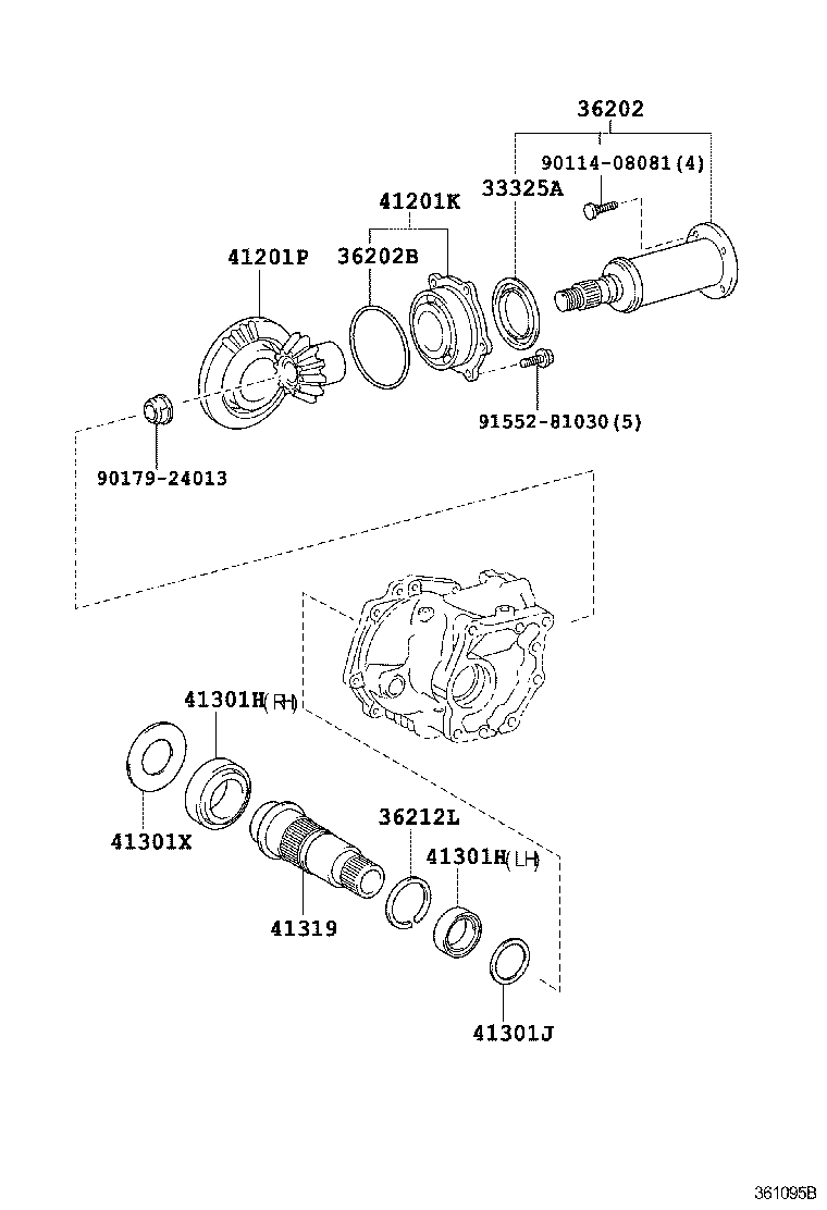 3626652040 TOYOTA