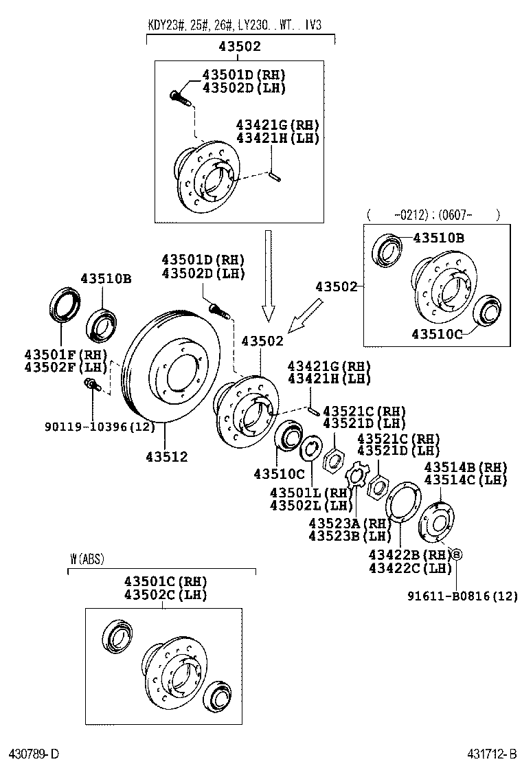 4350129025 TOYOTA