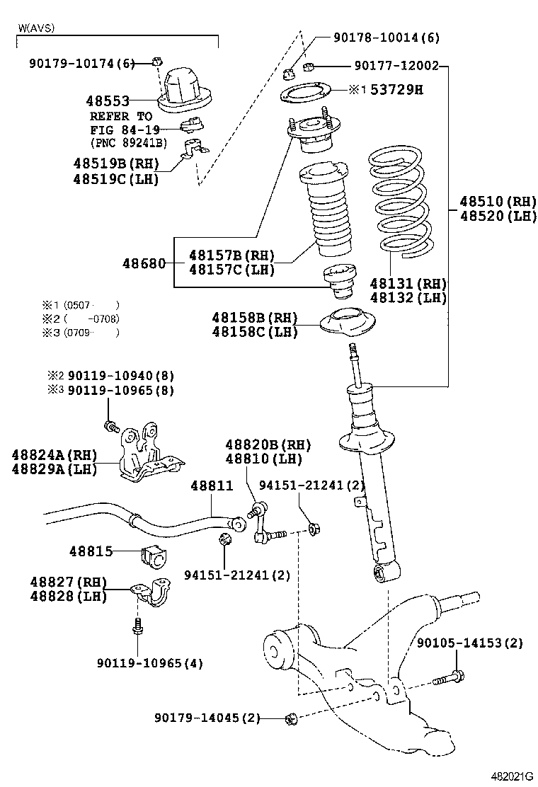 4851080387 TOYOTA