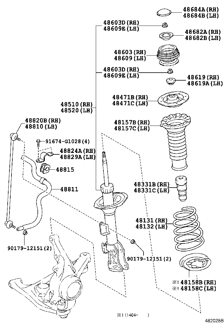 4851080440 TOYOTA