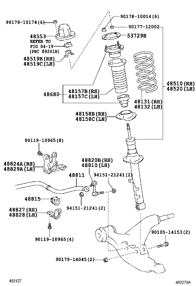 4851080390 TOYOTA