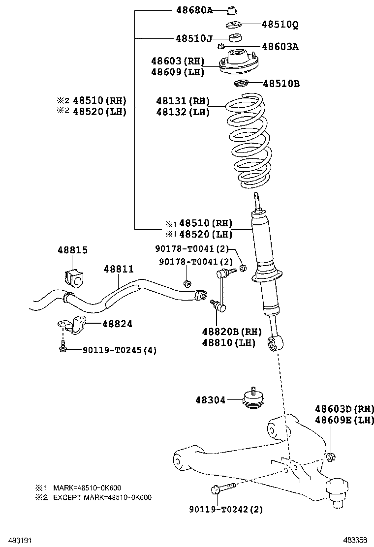 485108Z174 TOYOTA