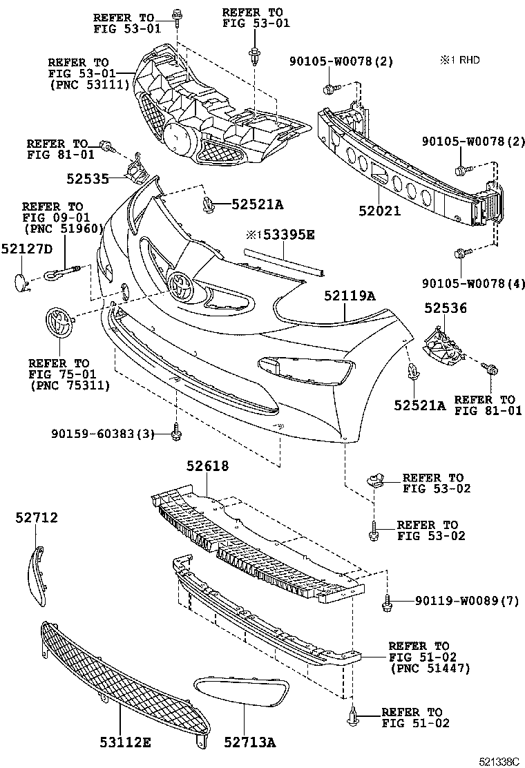 526180H010 TOYOTA