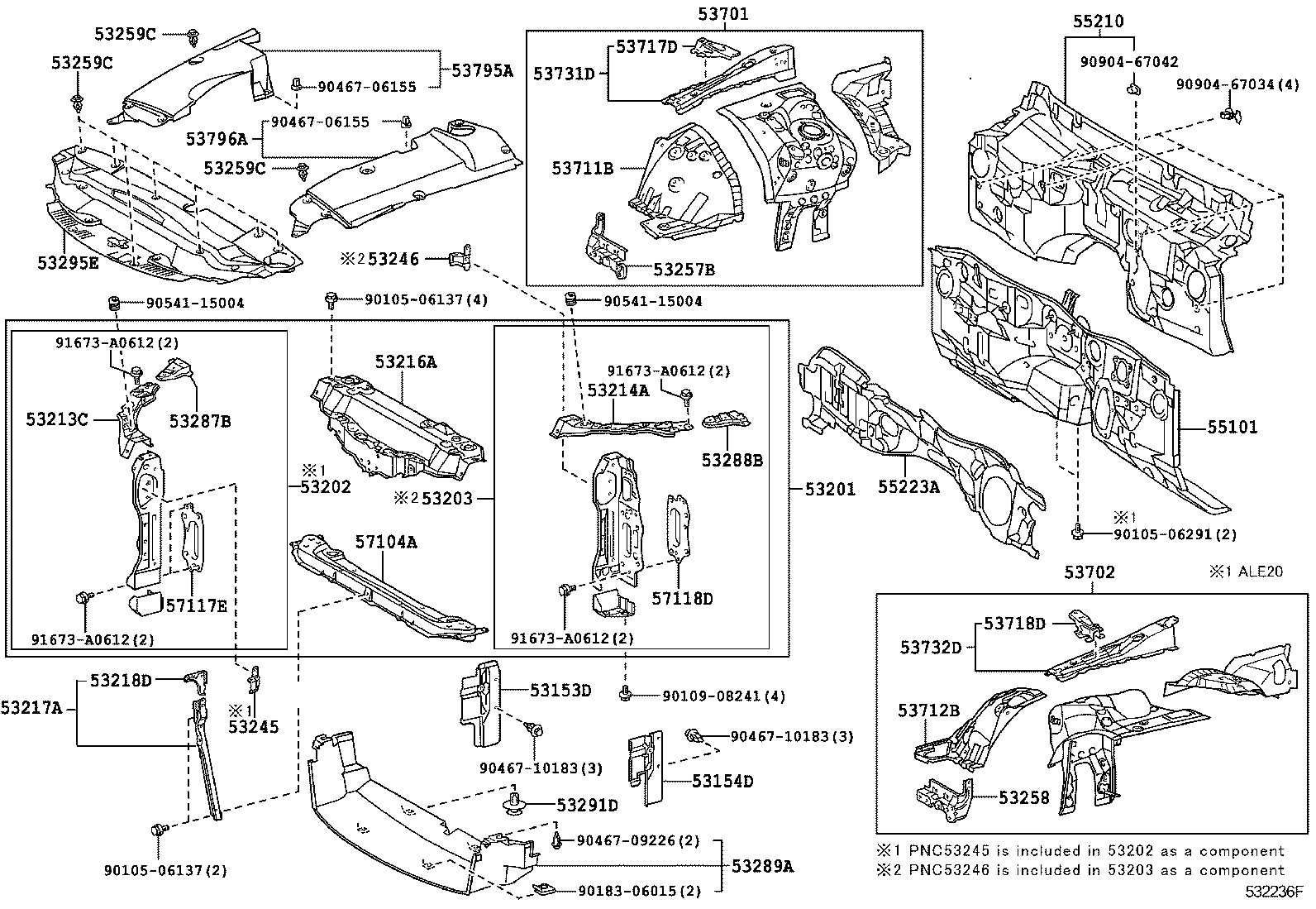 5379653041 TOYOTA