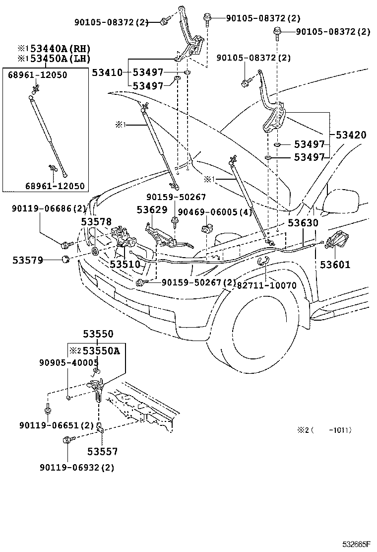 5344069085 TOYOTA