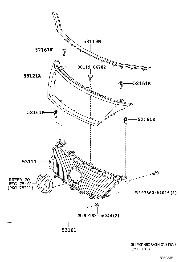 5311253120 TOYOTA